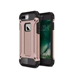 Microsonic Apple İphone 8 Plus Rugged Armor Rose Gold Cep Telefonu Kılıfı