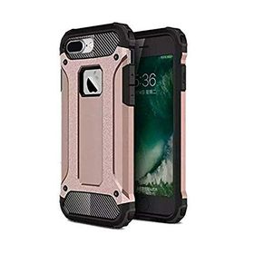 Microsonic Apple İphone 8 Plus Rugged Armor Rose Gold Cep Telefonu Kılıfı
