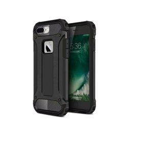 Microsonic Apple iPhone 8 Plus Rugged Armor Siyah Kılıf
