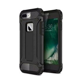 Microsonic Apple iPhone 8 Plus Rugged Armor Siyah Kılıf