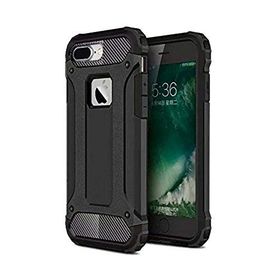 Microsonic Apple iPhone 8 Plus Rugged Armor Siyah Kılıf
