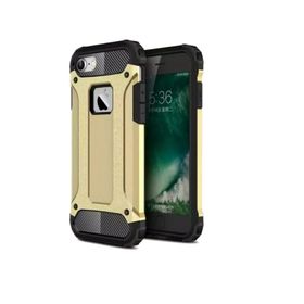 Microsonic Apple İphone 8 Rugged Armor Gold Cep Telefonu Kılıfı