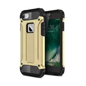 Microsonic Apple İphone 8 Rugged Armor Gold Cep Telefonu Kılıfı