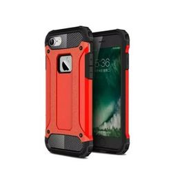 Microsonic Apple İphone 8 Rugged Armor Kırmızı Cep Telefonu Kılıfı
