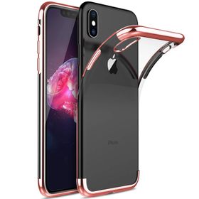 Microsonic Apple iPhone 8 Skyfall Transparent Clear Gold Kılıf