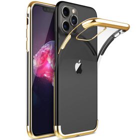 Microsonic Apple iPhone 8 Skyfall Transparent Clear Gold Kılıf