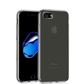 Microsonic Apple iPhone 8 Transparent Soft Beyaz Kılıf