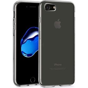 Microsonic Apple iPhone 8 Transparent Soft Beyaz Kılıf