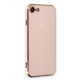 Microsonic Apple iPhone SE 2020 Olive Plated Pembe Cep Telefonu Kılıfı
