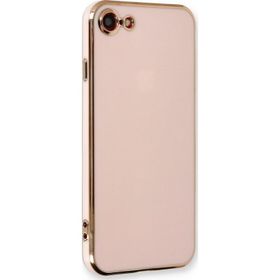 Microsonic Apple iPhone SE 2020 Olive Plated Pembe Cep Telefonu Kılıfı