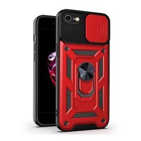 Microsonic Apple iPhone SE 2022 Impact Resistant Kırmızı Telefon Kılıfı