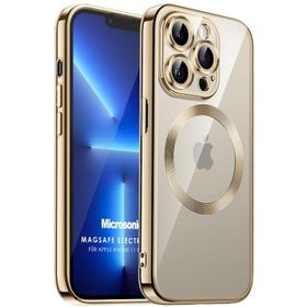 Microsonic Apple iPhone Uyumlu 11 Pro Magsafe Luxury Electroplate Kılıf