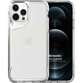 Microsonic Apple iPhone Uyumlu 12 Pro Max Trex Bumper Cep Telefonu Kılıfı
