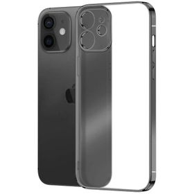 Microsonic Apple iPhone Uyumlu 12 Square Matte Plating Cep Telefonu Kılıfı