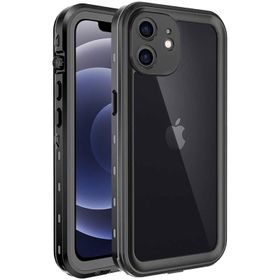 Microsonic Apple iPhone Uyumlu 12 Waterproof 360 Full Body Protective Cep Telefonu Kılıfı