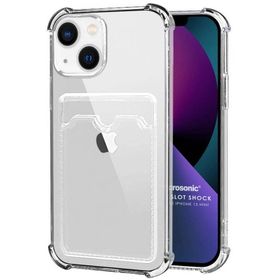 Microsonic Apple iPhone Uyumlu 13 Mini Card Slot Shock Cep Telefonu Kılıfı