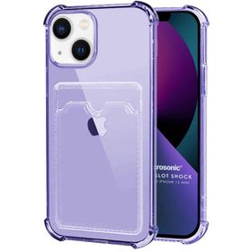 Microsonic Apple iPhone Uyumlu 13 Mini Card Slot Shock Cep Telefonu Kılıfı