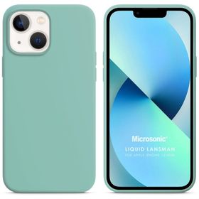 Microsonic Apple iPhone Uyumlu 13 Mini Liquid Lansman Silikon Cep Telefonu Kılıfı