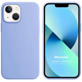 Microsonic Apple iPhone Uyumlu 13 Mini Liquid Lansman Silikon Cep Telefonu Kılıfı