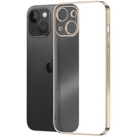 Microsonic Apple iPhone Uyumlu 13 Square Matte Plating Cep Telefonu Kılıfı