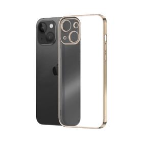 Microsonic Apple iPhone Uyumlu 13 Square Matte Plating Cep Telefonu Kılıfı
