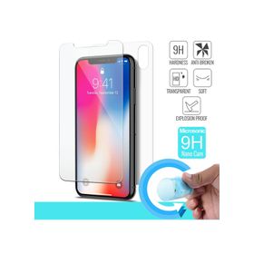 Microsonic Apple Iphone X Ön Arka Nano Cam Kırılmaz Film Cep Telefonu Ekran Koruyucusu
