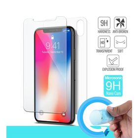 Microsonic Apple Iphone X Ön Arka Nano Cam Kırılmaz Film Cep Telefonu Ekran Koruyucusu