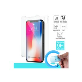 Microsonic Apple Iphone X Ön Arka Nano Cam Kırılmaz Film Cep Telefonu Ekran Koruyucusu