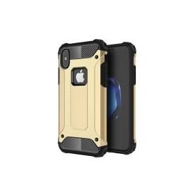 Microsonic Apple iPhone X Rugged Armor Gold Kılıf