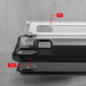 Microsonic Apple iPhone X Rugged Armor Gümüş Kılıf