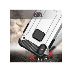 Microsonic Apple iPhone X Rugged Armor Mavi Kılıf