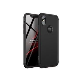 Microsonic Apple iPhone X Siyah Double Dip 360 Protective Kılıf