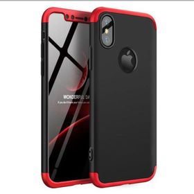 Microsonic Apple iPhone X Siyah Double Dip 360 Protective Kılıf