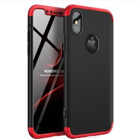 Microsonic Apple iPhone X Siyah Double Dip 360 Protective Kılıf