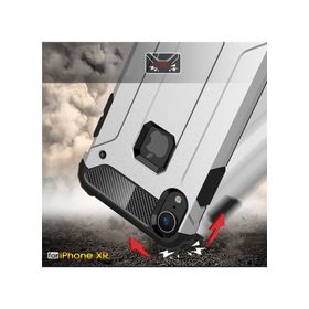 Microsonic Apple iPhone Xr Mavi Rugged Armor Kılıf