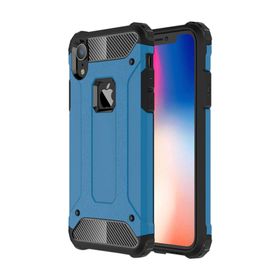 Microsonic Apple iPhone Xr Mavi Rugged Armor Kılıf