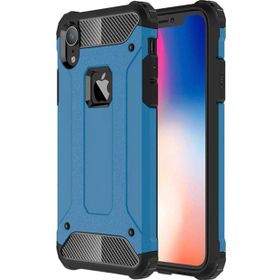 Microsonic Apple iPhone Xr Mavi Rugged Armor Kılıf