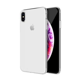 Microsonic Apple iPhone Xs Max (6.5 İnç) Transparent Soft Beyaz Kılıf