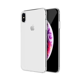 Microsonic Apple iPhone Xs Max (6.5 İnç) Transparent Soft Beyaz Kılıf
