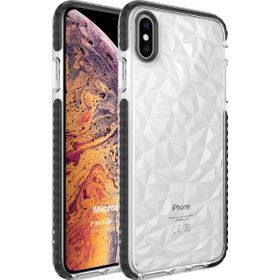 Microsonic Apple iPhone XS Max Prism Hybrid Siyah Cep Telefonu Kılıfı