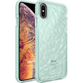 Microsonic Apple iPhone XS Max Prism Hybrid Yeşil Cep Telefonu Kılıfı