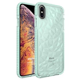 Microsonic Apple iPhone XS Max Prism Hybrid Yeşil Cep Telefonu Kılıfı