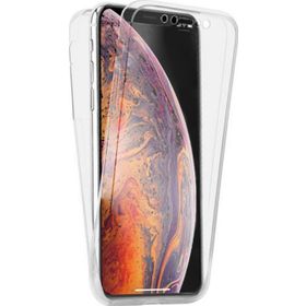 Microsonic Apple iPhone Xs Max Şeffaf 6 Tarafı Tam Full Koruma 360 Clear Soft Kılıf