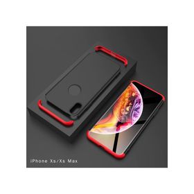 Microsonic Apple iPhone Xs Max Siyah Double Dip 360 Protective Kılıf