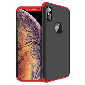 Microsonic Apple iPhone Xs Max Siyah Double Dip 360 Protective Kılıf