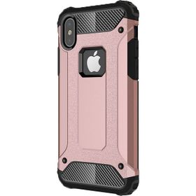 Microsonic Apple iPhone Xs Rose Gold Rugged Armor Kılıf