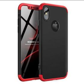 Microsonic Apple iPhone Xs Siyah Double Dip 360 Protective Kılıf