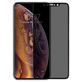 Microsonic Apple Iphone XS Uyumlu Privacy 5D Gizlilik Filtreli Siyah Cam Ekran Koruyucu