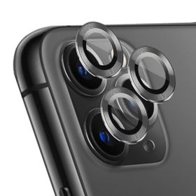 Microsonic Apple Uyumlu iPhone 11 Pro Max Tekli Füme Kamera Lens Koruma Camı
