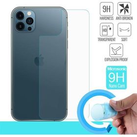 Microsonic Apple Uyumlu iPhone 12 Pro Max Arka Nano Cam Ekran Koruyucu